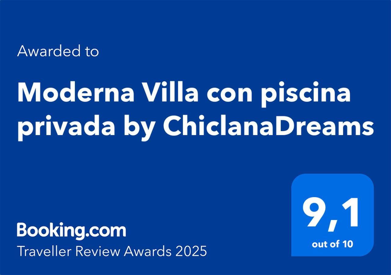 צ'יקלנה דה לה פרונטרה Moderna Villa Con Piscina Privada By Chiclanadreams מראה חיצוני תמונה